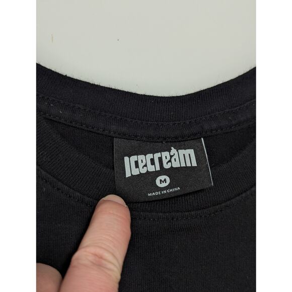 Ice Cream Billionaire Boys Club Graphic Tee Shirt Pixel Medium Skater Streetwear - Picture 3 of 7